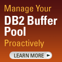 Manage your DB2 buffer pool proactively